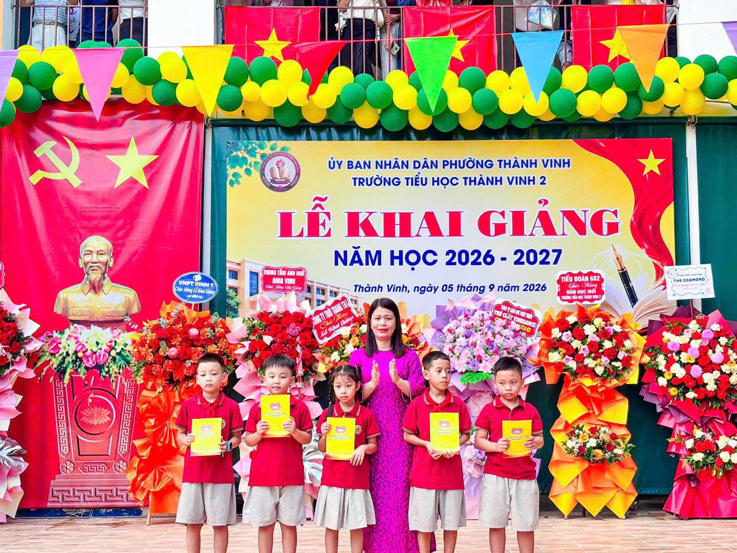RỘN RÀNG NGÀY HỘI KHAI TRƯỜNG – CHÀO NĂM HỌC MỚI 2026–2027
