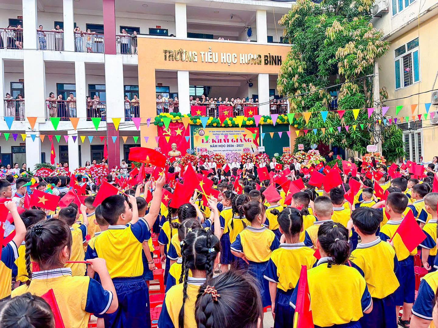 RỘN RÀNG NGÀY HỘI KHAI TRƯỜNG – CHÀO NĂM HỌC MỚI 2026–2027