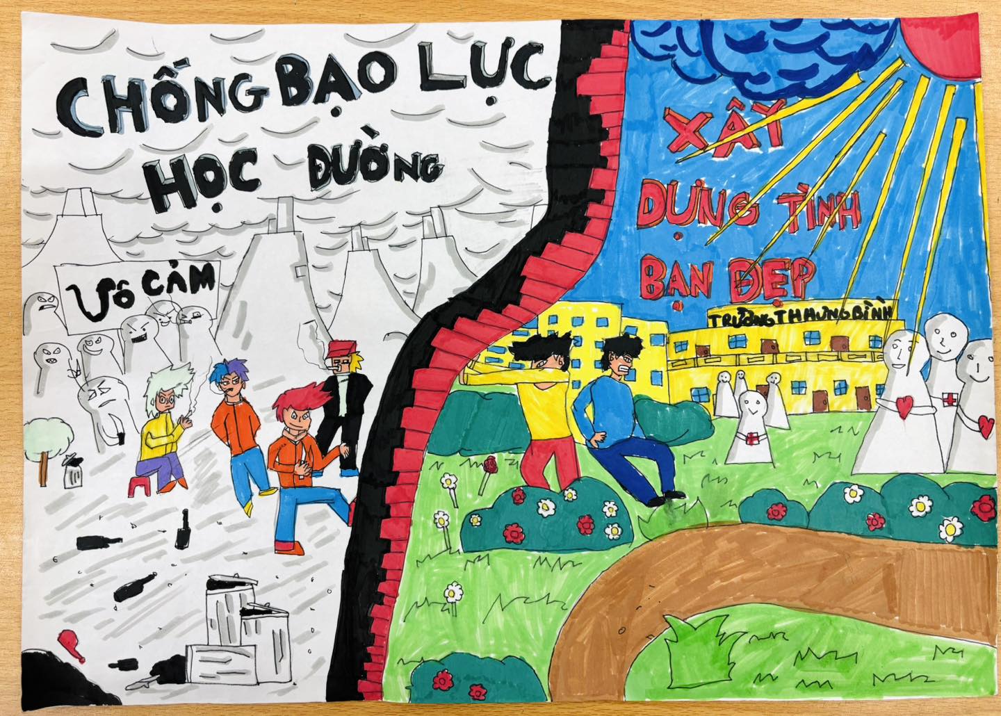 LAN TỎA THÔNG ĐIỆP YÊU THƯƠNG – NÓI KHÔNG VỚI BẠO LỰC HỌC ĐƯỜNG