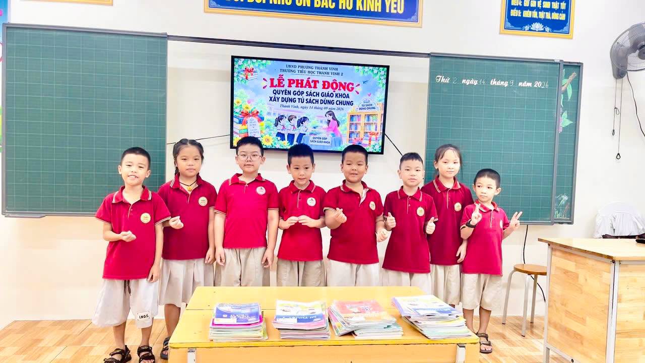 LỄ PHÁT ĐỘNG QUYÊN GÓP SÁCH GIÁO KHOA – XÂY DỰNG TỦ SÁCH DÙNG CHUNG