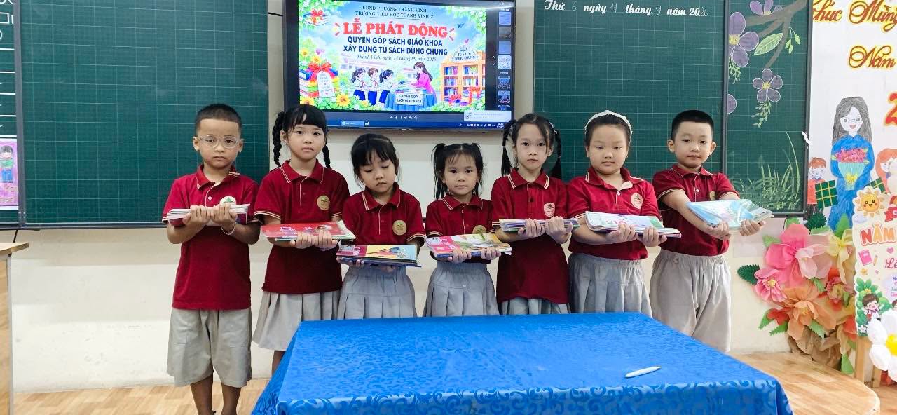 LỄ PHÁT ĐỘNG QUYÊN GÓP SÁCH GIÁO KHOA – XÂY DỰNG TỦ SÁCH DÙNG CHUNG