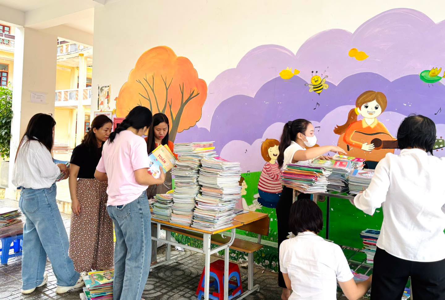 LỄ PHÁT ĐỘNG QUYÊN GÓP SÁCH GIÁO KHOA – XÂY DỰNG TỦ SÁCH DÙNG CHUNG