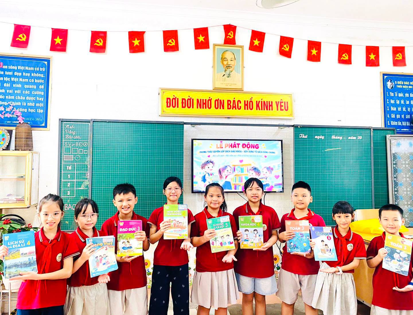 LỄ PHÁT ĐỘNG QUYÊN GÓP SÁCH GIÁO KHOA – XÂY DỰNG TỦ SÁCH DÙNG CHUNG