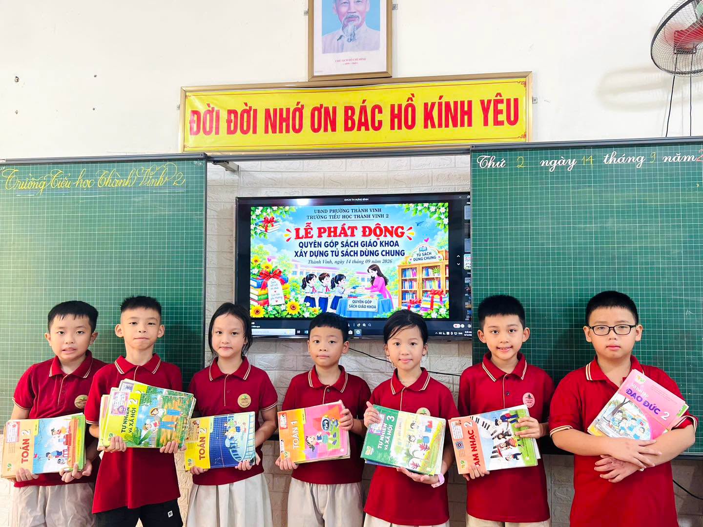 LỄ PHÁT ĐỘNG QUYÊN GÓP SÁCH GIÁO KHOA – XÂY DỰNG TỦ SÁCH DÙNG CHUNG