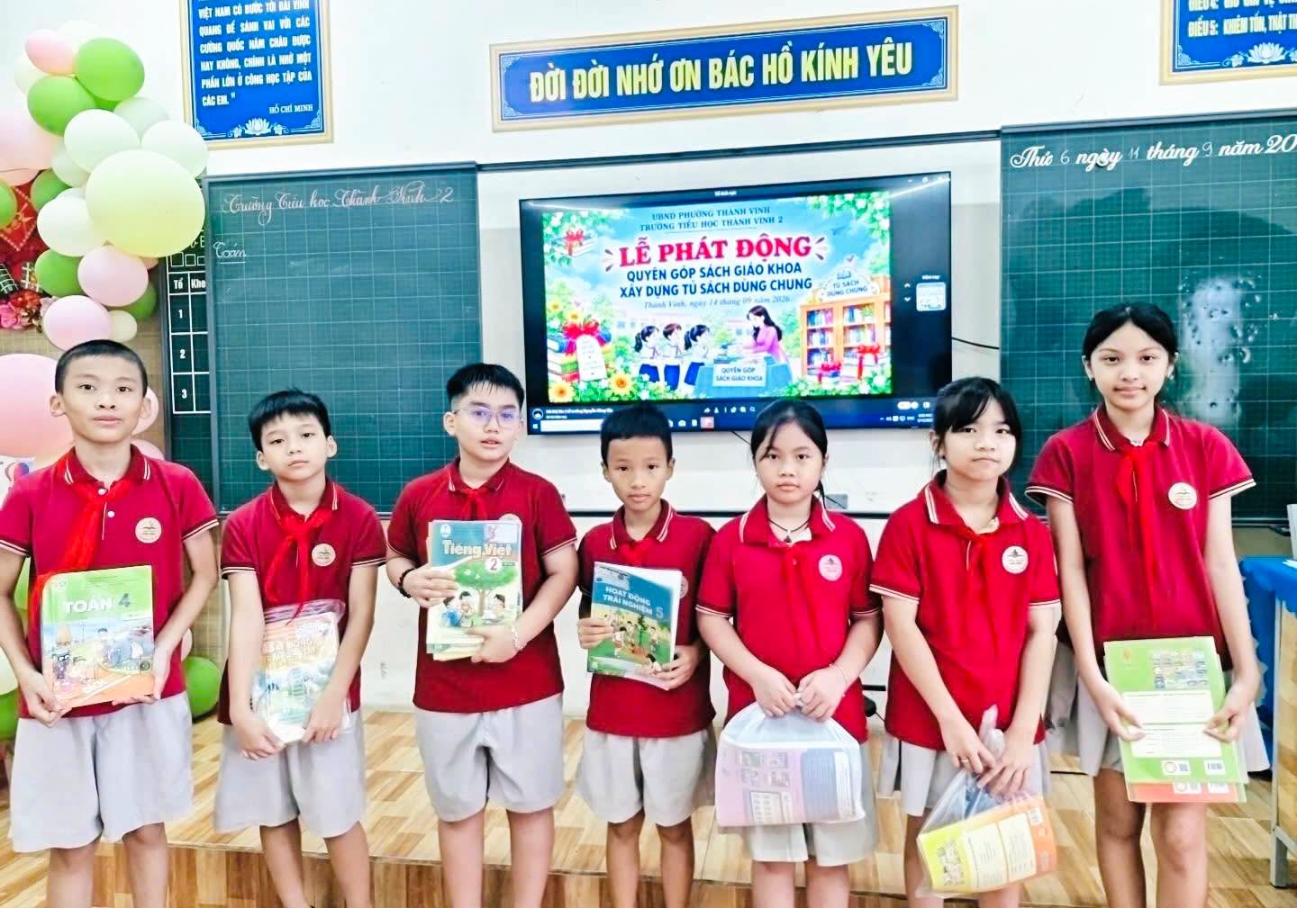LỄ PHÁT ĐỘNG QUYÊN GÓP SÁCH GIÁO KHOA – XÂY DỰNG TỦ SÁCH DÙNG CHUNG