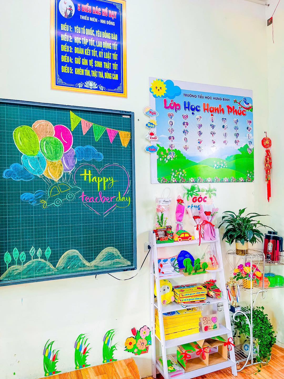 PHONG TRÀO “LỚP SẠCH – LỚP ĐẸP – LỚP THÂN THIỆN” CHÀO MỪNG NGÀY NHÀ GIÁO VIỆT NAM 20/11