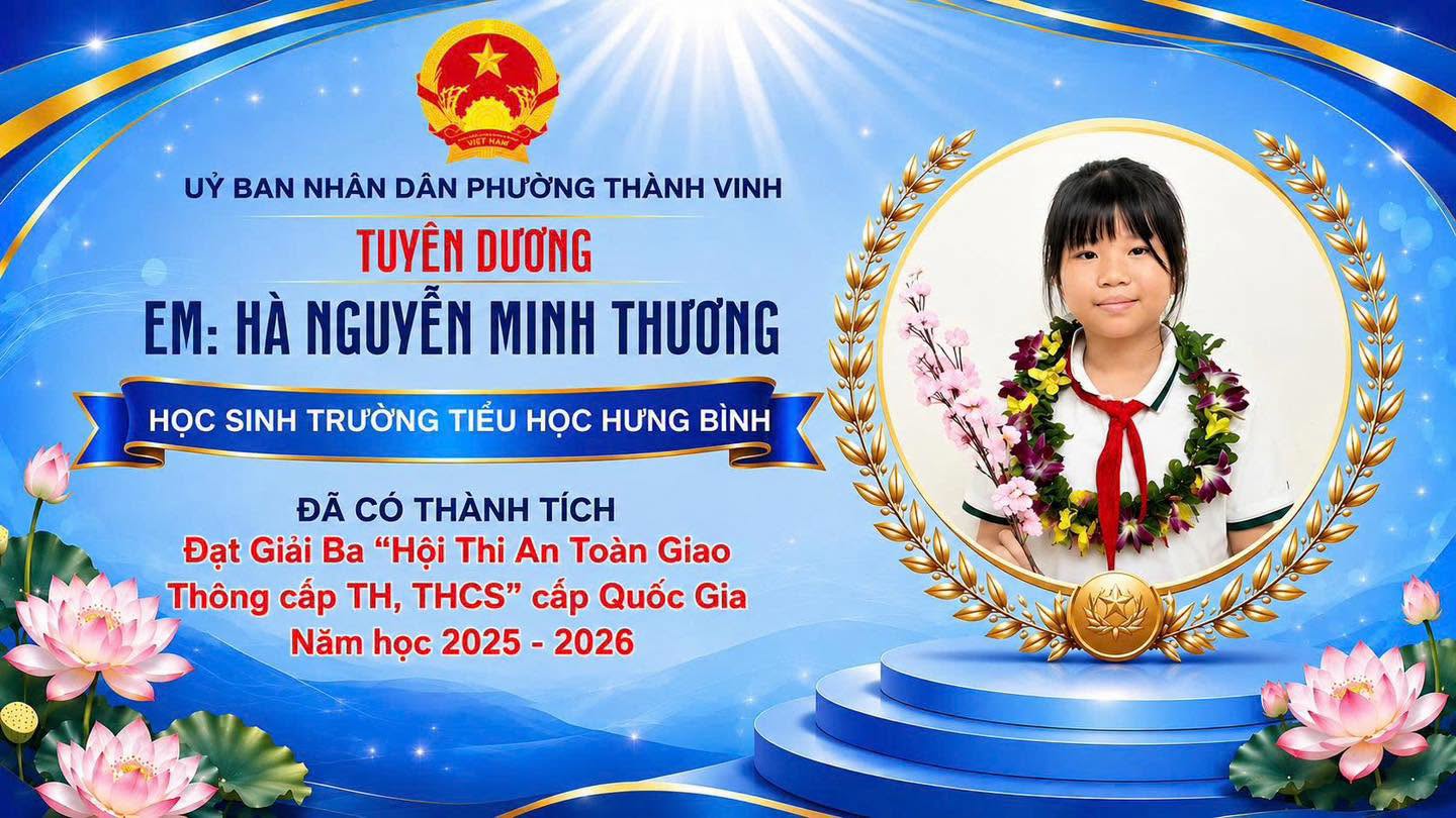 VINH DANH THÀNH TÍCH NỔI BẬT CỦA GIÁO VIÊN VÀ HỌC SINH NĂM HỌC 2025–2026