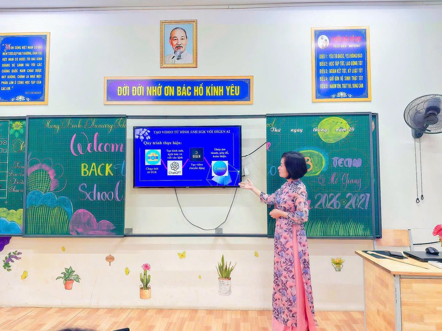 TRƯỜNG TIỂU HỌC HƯNG BÌNH ĐỔI MỚI – SÁNG TẠO – CHUYỂN ĐỔI SỐ TRONG DẠY HỌC