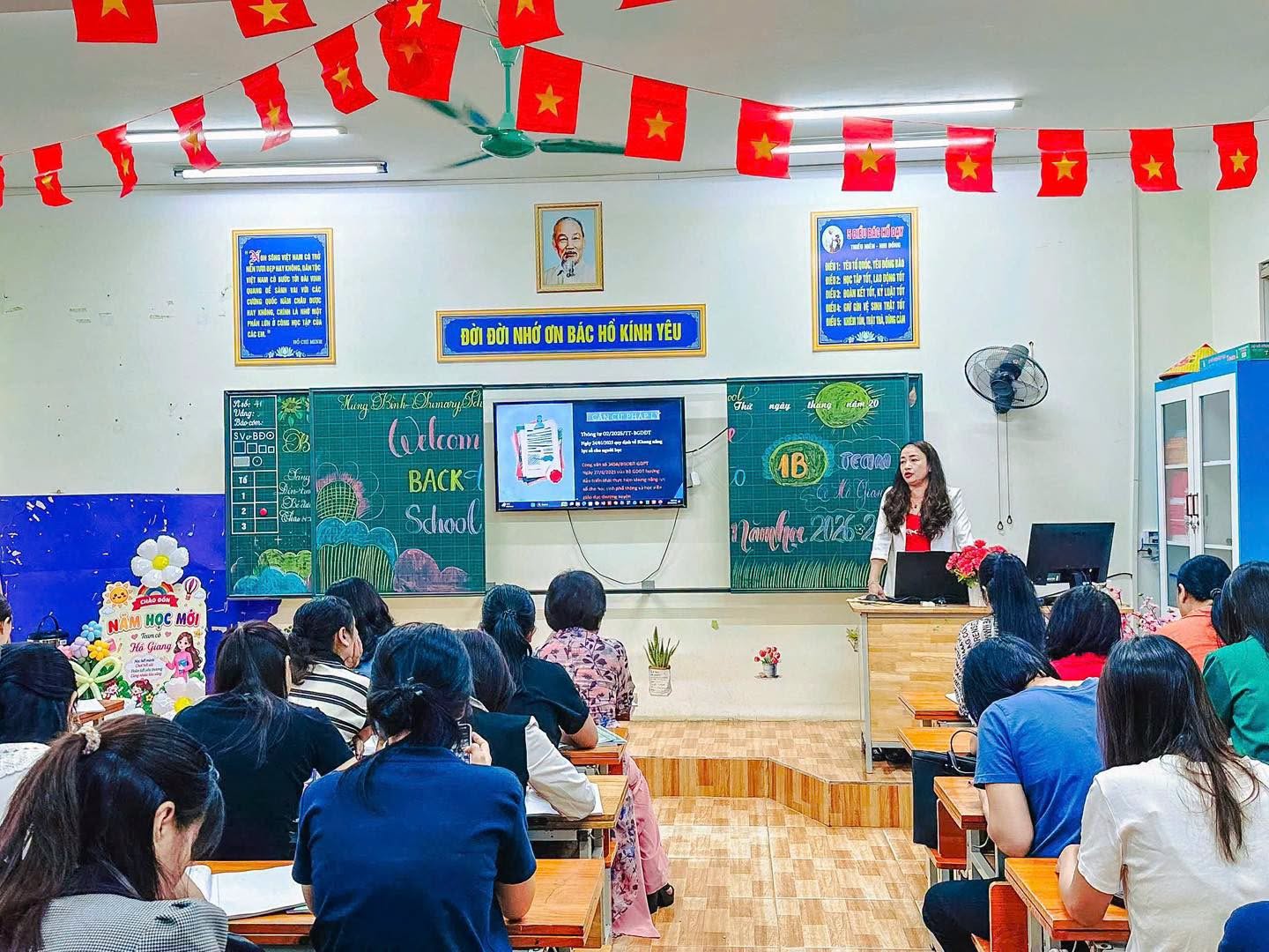 TRƯỜNG TIỂU HỌC HƯNG BÌNH ĐỔI MỚI – SÁNG TẠO – CHUYỂN ĐỔI SỐ TRONG DẠY HỌC