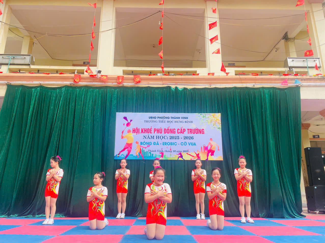 🏆 HỘI KHỎE PHÙ ĐỔNG CẤP TRƯỜNG NĂM HỌC 2025-2026: BÙNG NỔ SỨC TRẺ!